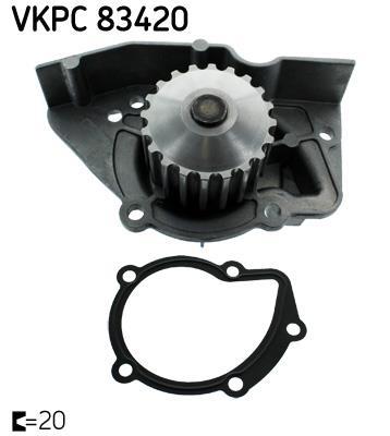 Bomba de agua (Bomba liquido refrigerante) SKF ref. VKPC 83420